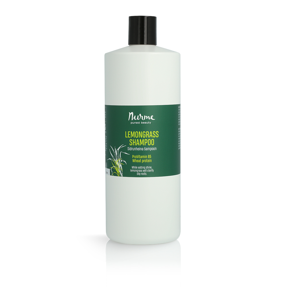 TÄYTTÖPAKKAUS Sitruunaruohoshampoo, B5-provitamiini, 1 L