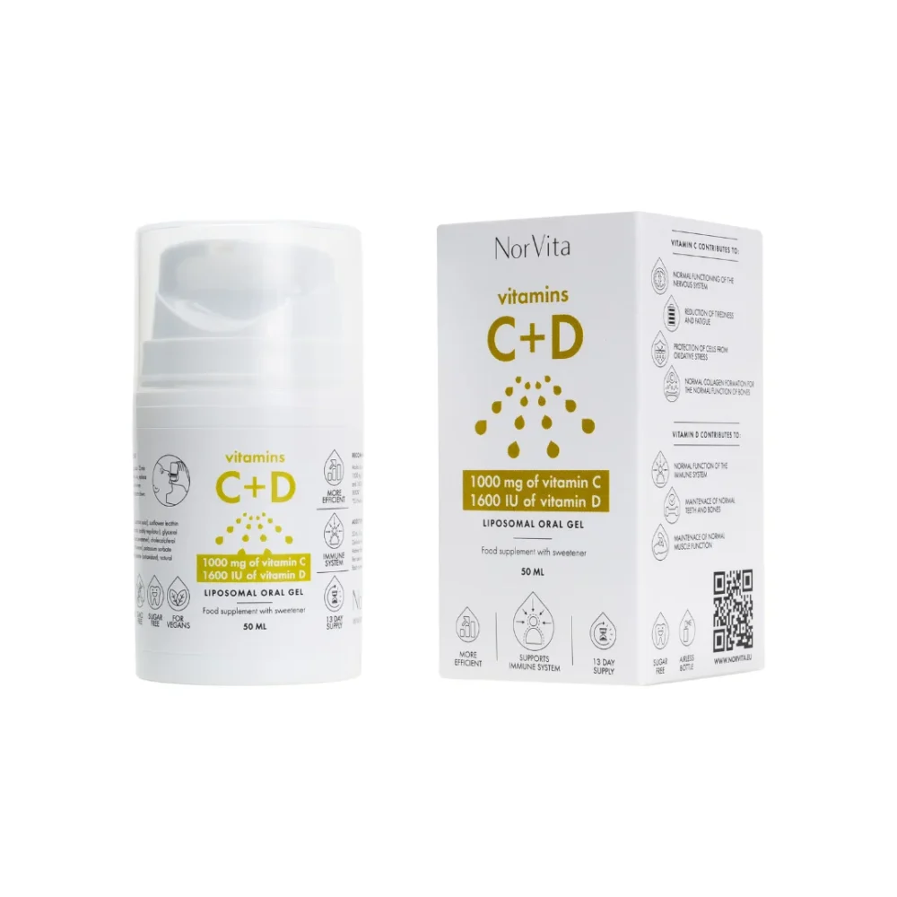 NorVita Vitamin C+D 50ml