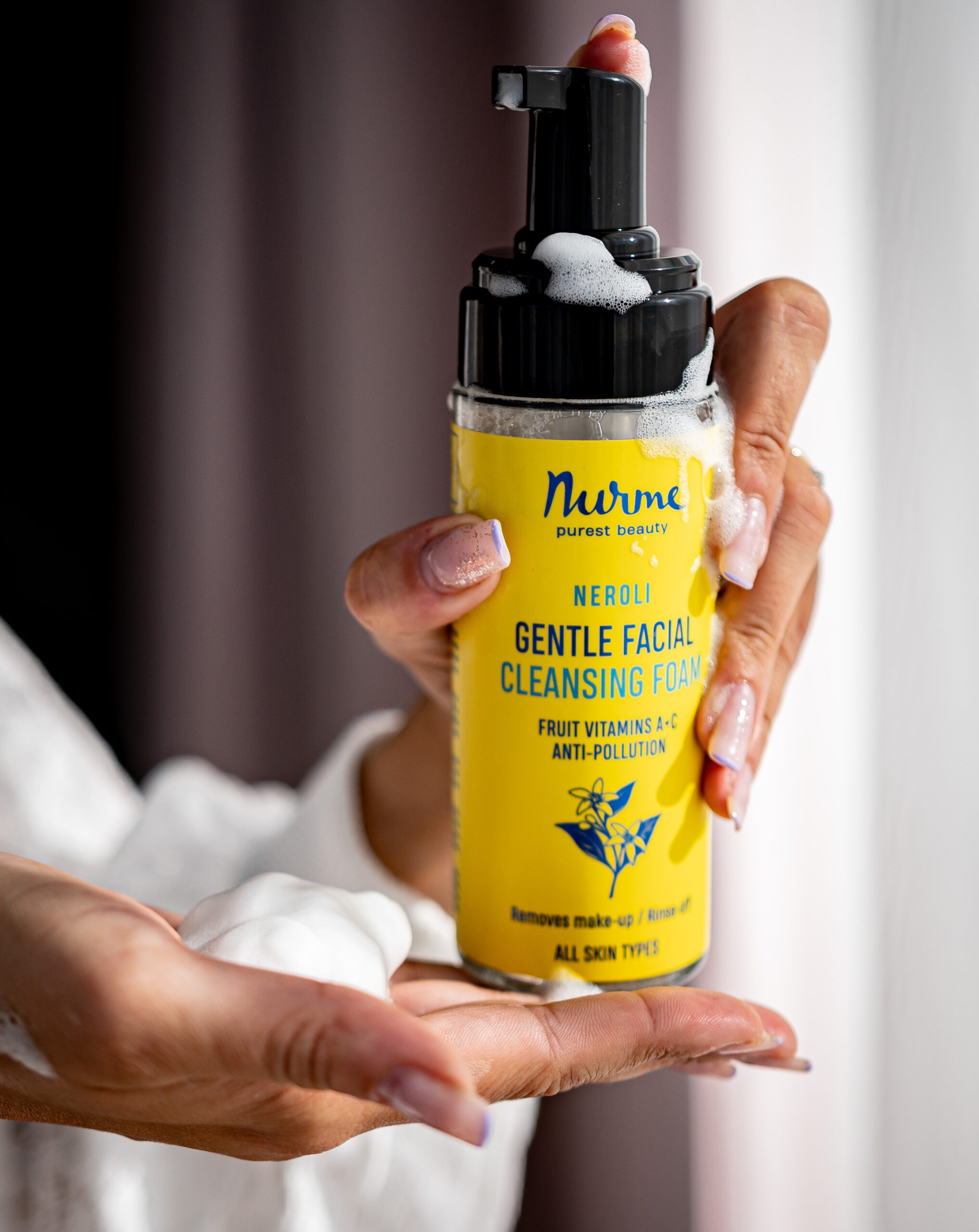Hellävarainen kasvojen puhdistusvaahto 150ml - Image 2