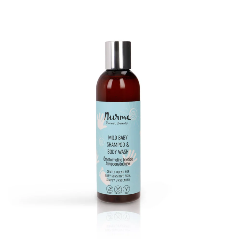 Hellävarainen vauvan shampoo/suihkugeeli
